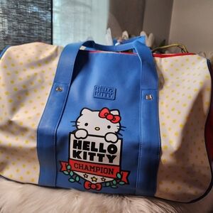 Hello Kitty Champion Duffel Bag Carry On  18" new